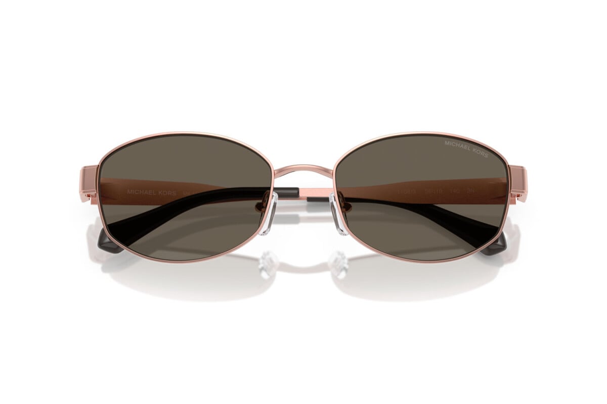 MICHAEL KORS MONTE CARLO - 1108/3 ORO ROSA | OCCHIALE DA SOLE DONNA - MK 1161 CALIBRO 56
