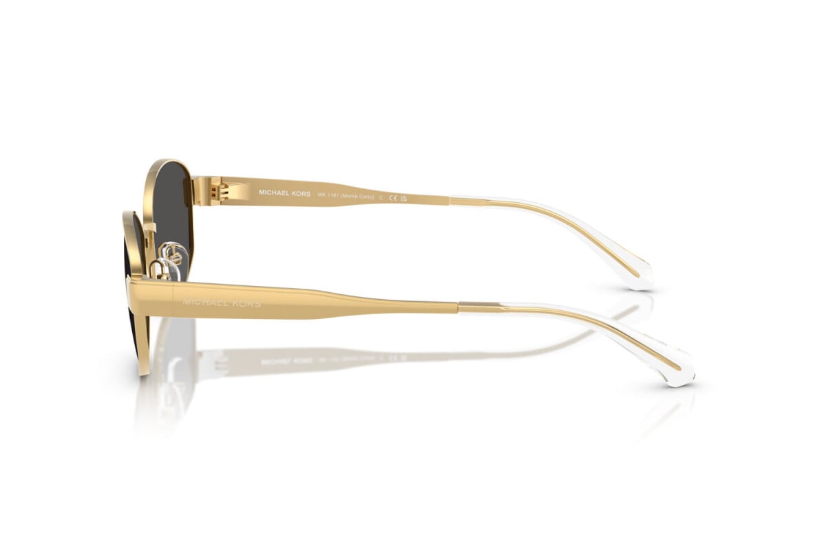 MICHAEL KORS MONTE CARLO - 189687 ORO GIALLO | OCCHIALE DA SOLE DONNA - MK 1161 CALIBRO 56