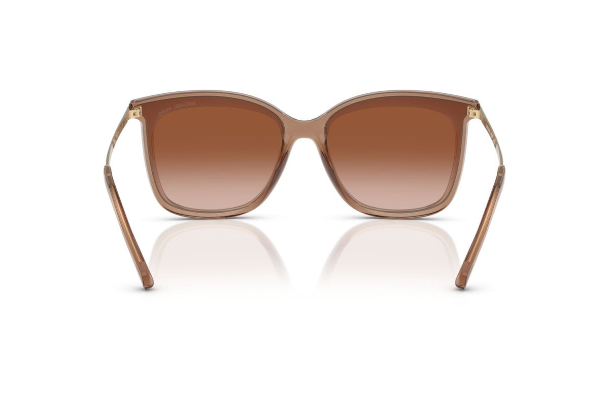 OCCHIALE DA SOLE DONNA | MICHAEL KORS MK 2079U - ZERMATT 39383B MARRONE TRASPARENTE - CALIBRO 61