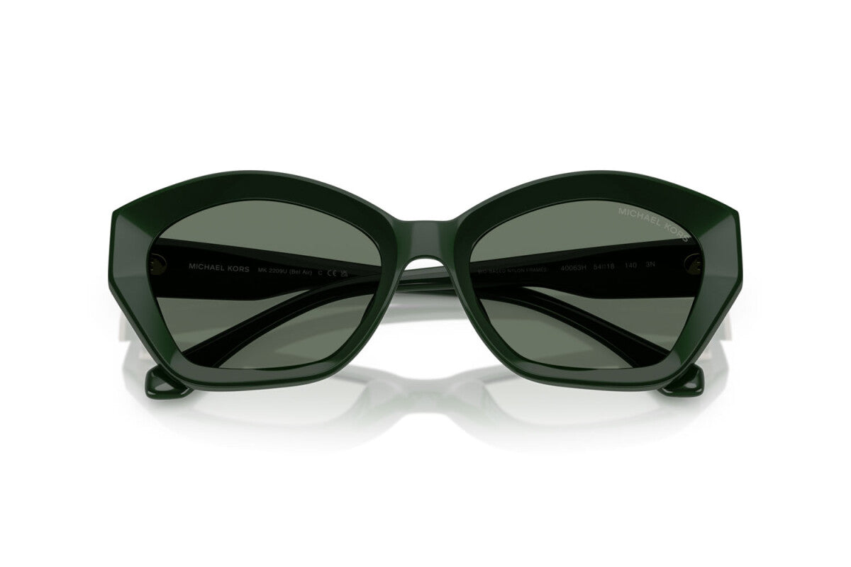 MICHAEL KORS BEL AIR - 40063H BOSCO | OCCHIALE DA SOLE DONNA - MK 2209U CALIBRO 54