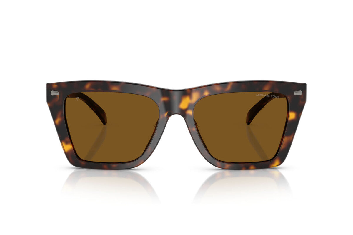 MICHAEL KORS PEBBLE BEACH - 300683 TARTARUGA SCURA | OCCHIALE DA SOLE UOMO - MK 2225U CALIBRO 56