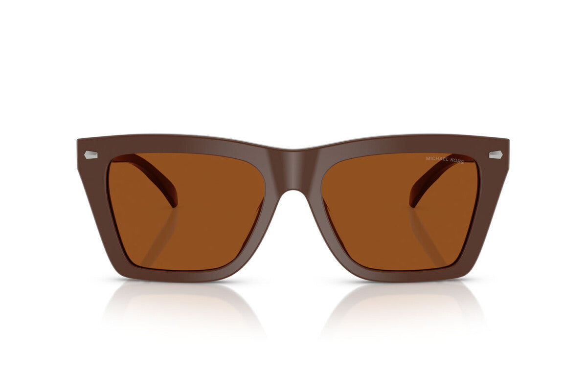 MICHAEL KORS PEBBLE BEACH - 400773 NOCE MOSCATA SOLIDA | OCCHIALE DA SOLE UOMO - MK 2225U CALIBRO 56