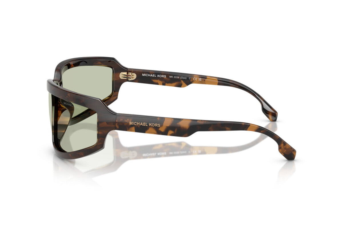 MICHAEL KORS ZION - 3006/2 TARTARUGA SCURA | OCCHIALE DA SOLE UOMO - MK 2226 CALIBRO 72