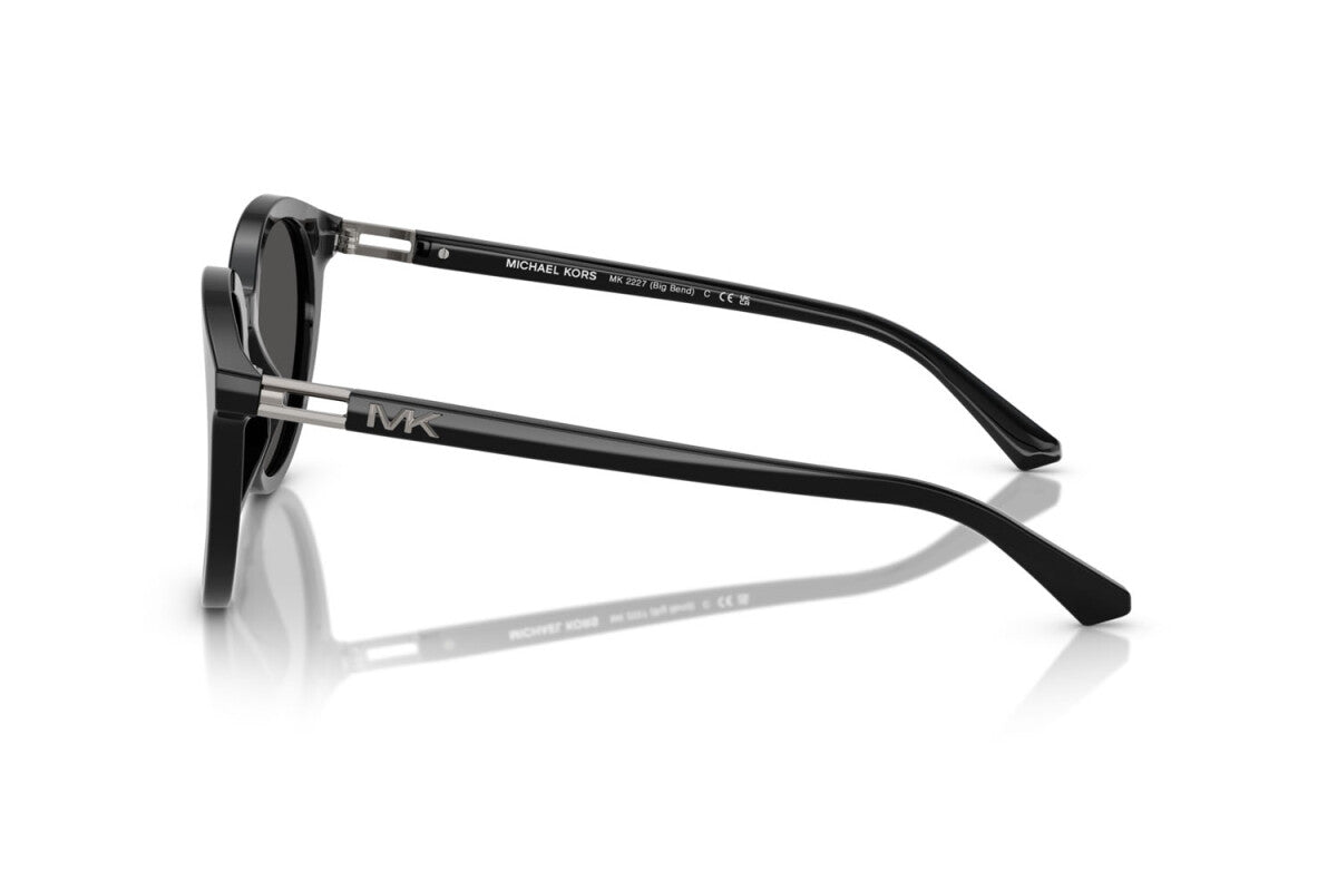 MICHAEL KORS BIG BEND - 300587 NERO | OCCHIALE DA SOLE UOMO - MK 2227 CALIBRO 53