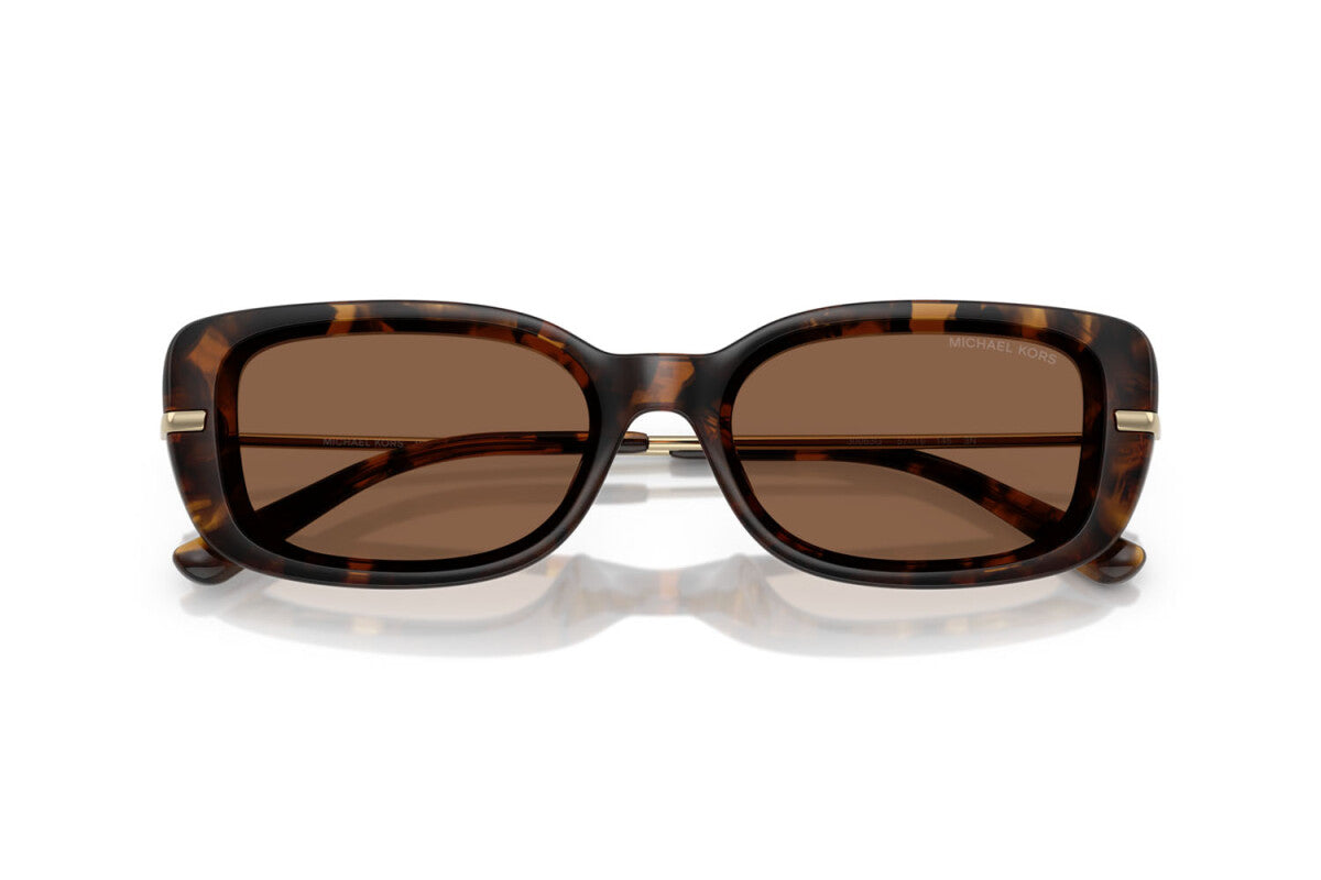 MICHAEL KORS CAPELLA - 30063G TARTARUGA SCURA | OCCHIALE DA SOLE DONNA - MK 2228D CALIBRO 57