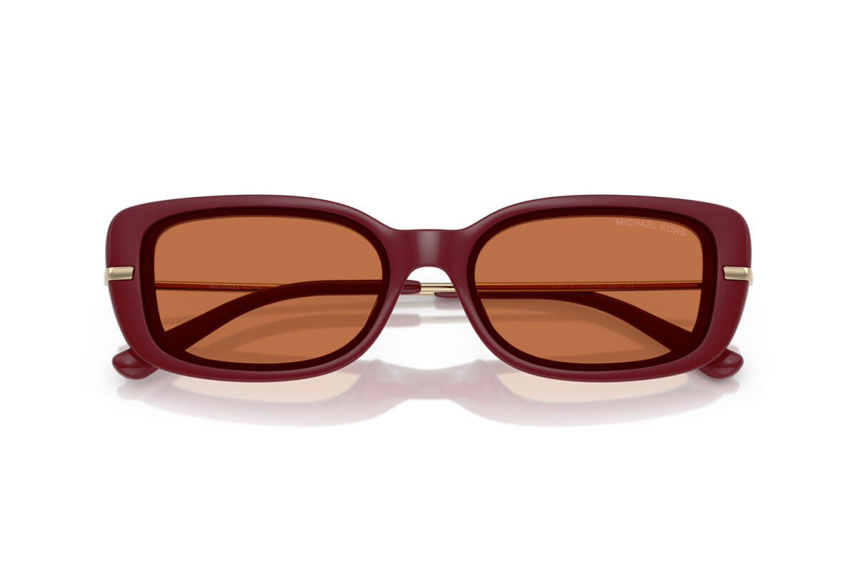 MICHAEL KORS CAPELLA - 400473 ROSSO SCURO | OCCHIALE DA SOLE DONNA - MK 2228D CALIBRO 57