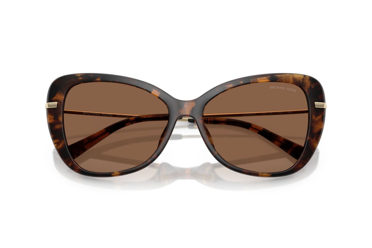 MICHAEL KORS SAINT CROIX - 30063G TARTARUGA SCURA | OCCHIALE DA SOLE DONNA - MK 2230U CALIBRO 56