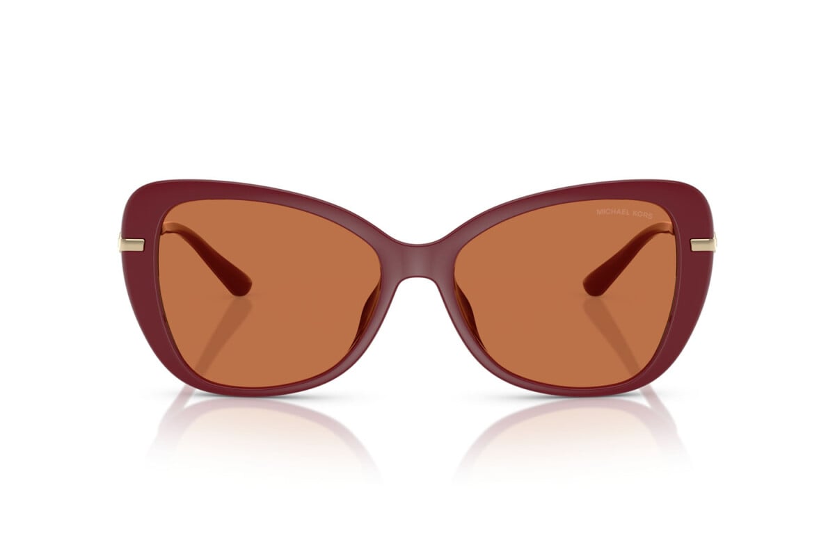 MICHAEL KORS SAINT CROIX - 400473 ROSSO SCURO | OCCHIALE DA SOLE DONNA - MK 2230U CALIBRO 56