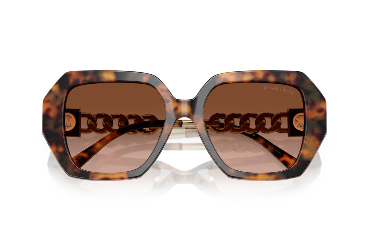 MICHAEL KORS SOUTH BEACH - 39043B TARTARUGA JET SET | OCCHIALE DA SOLE DONNA - MK 2232U CALIBRO 54