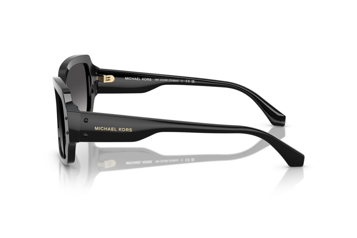 MICHAEL KORS CHÂTEL - 30058G NERO | OCCHIALE DA SOLE DONNA - MK 2233B CALIBRO 55