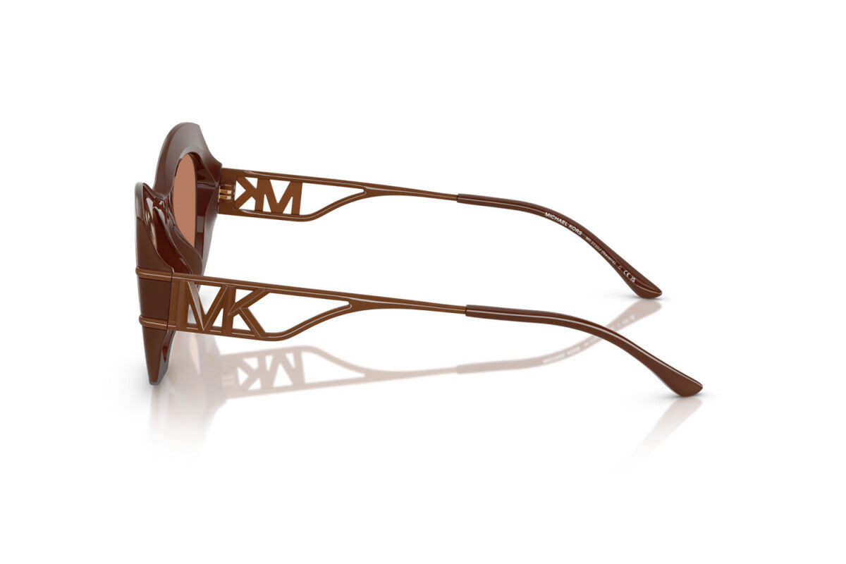 MICHAEL KORS NAVARRA - 4008/3 NOCE MOSCATA | OCCHIALE DA SOLE DONNA - MK 2235U CALIBRO 57