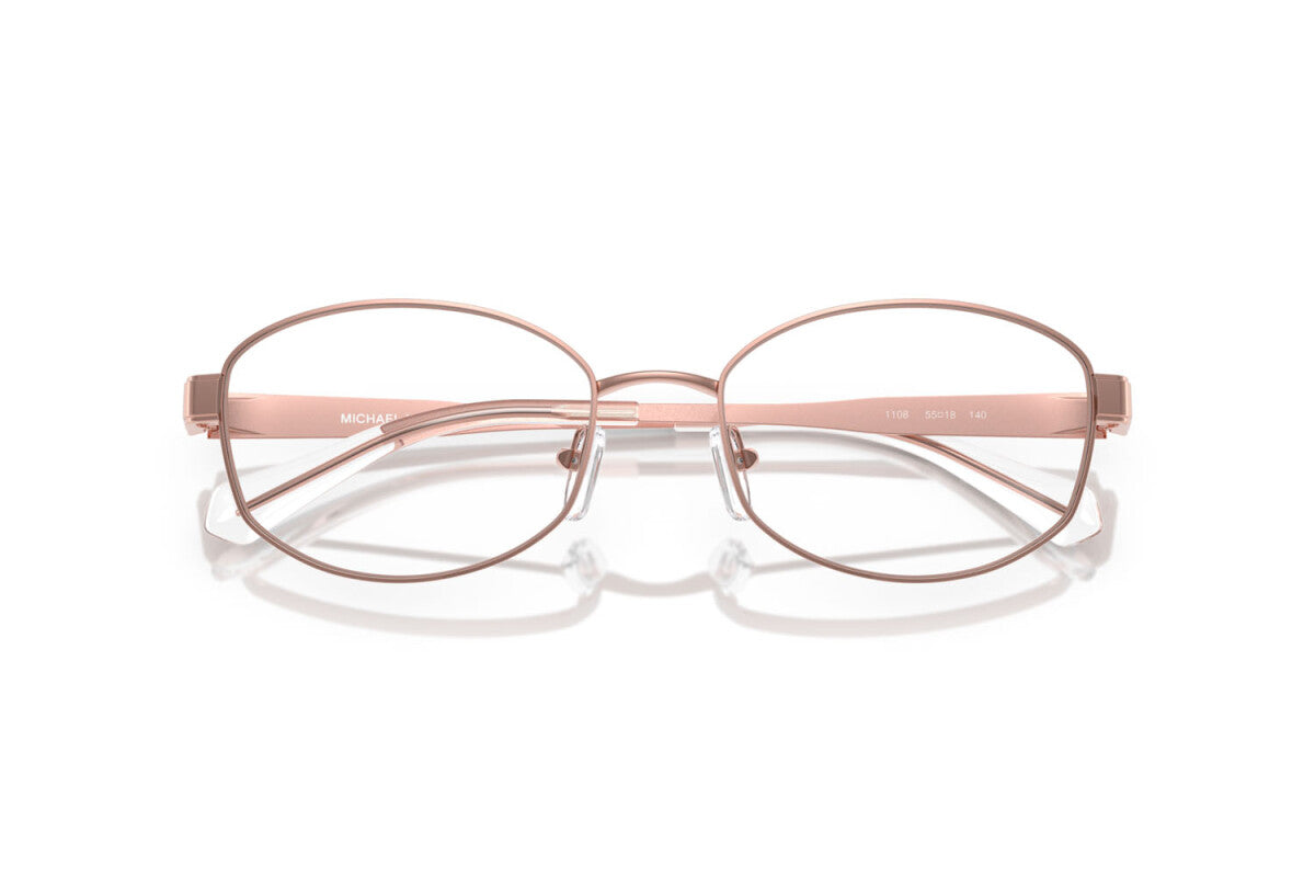 MICHAEL KORS LYON - 1108 ORO ROSA | OCCHIALE DA VISTA DONNA - MK 3086 CALIBRO 55