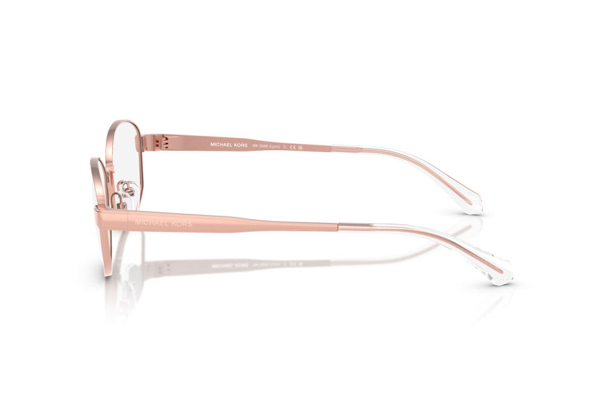 MICHAEL KORS LYON - 1108 ORO ROSA | OCCHIALE DA VISTA DONNA - MK 3086 CALIBRO 55