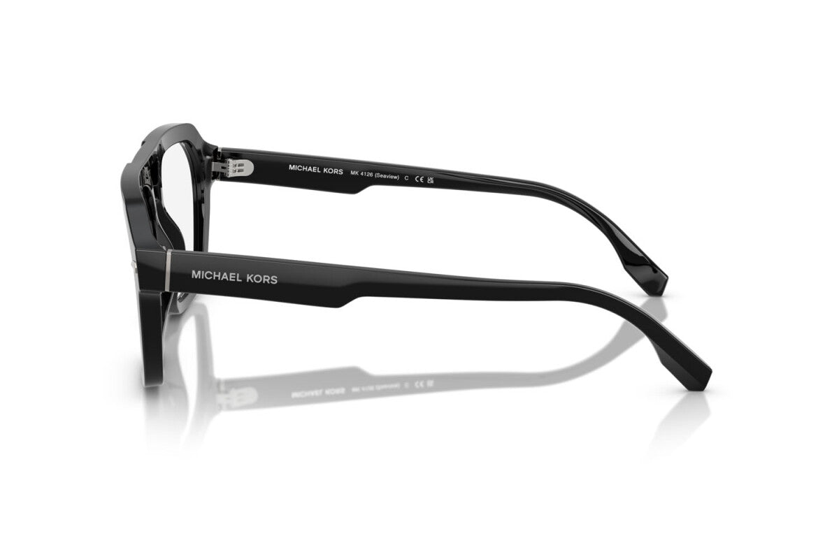 MICHAEL KORS SEAVIEW - 3005 NERO | OCCHIALE DA VISTA UOMO - MK 4126 CALIBRO 57