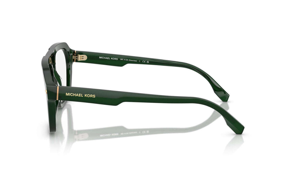 MICHAEL KORS SEAVIEW - 4008 OLIVA SOLIDO | OCCHIALE DA VISTA UOMO - MK 4126 CALIBRO 57