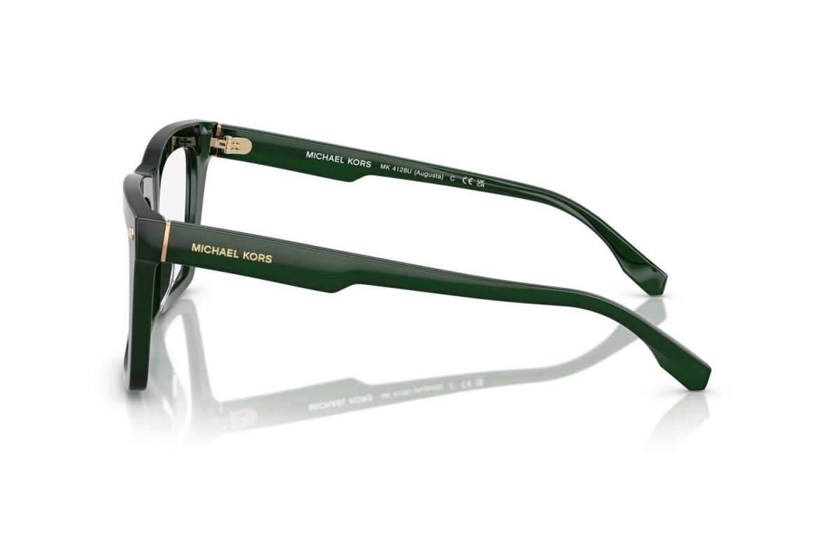 MICHAEL KORS AUGUSTA - 4008 OLIVA SOLIDO | OCCHIALE DA VISTA UOMO - MK 4128U CALIBRO 54