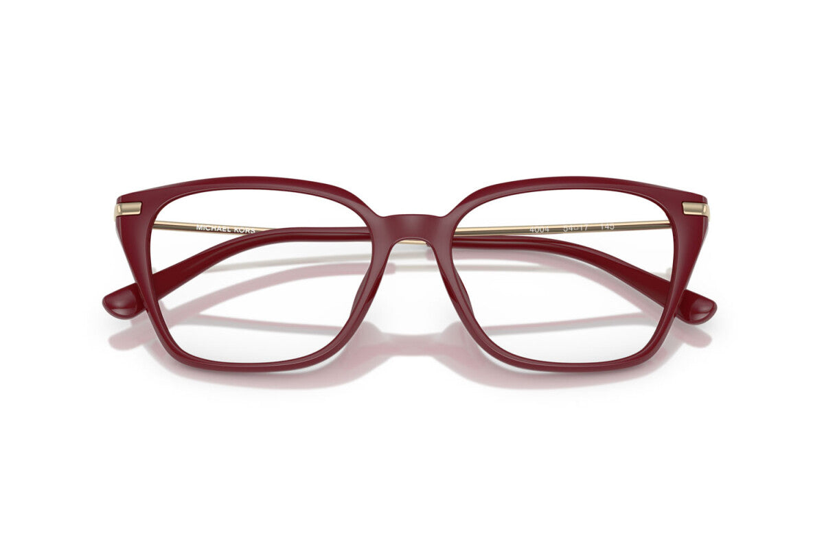 MICHAEL KORS HAINAN - 4004 ROSSO SCURO | OCCHIALE DA VISTA DONNA - MK 4133D CALIBRO 54