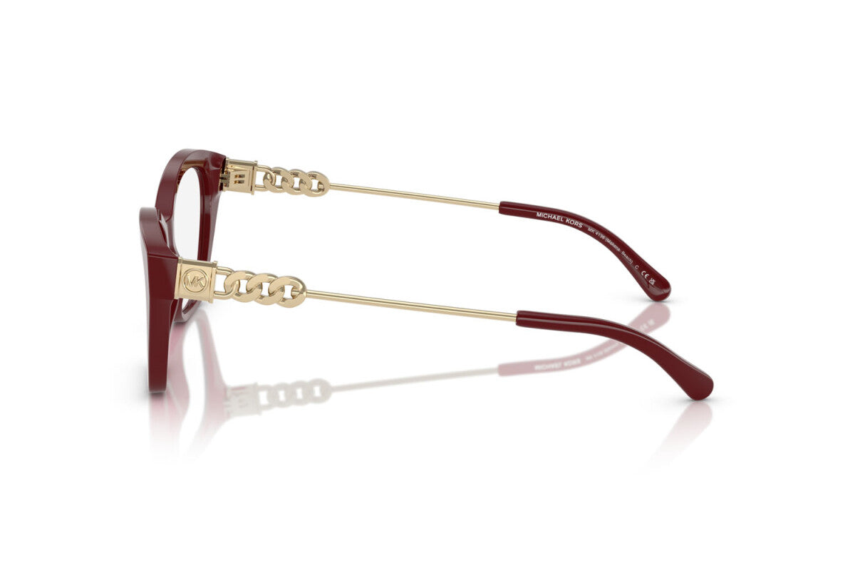 MICHAEL KORS MAKENA BEACH - 4004 ROSSO SCURO | OCCHIALE DA VISTA DONNA - MK 4136 CALIBRO 52