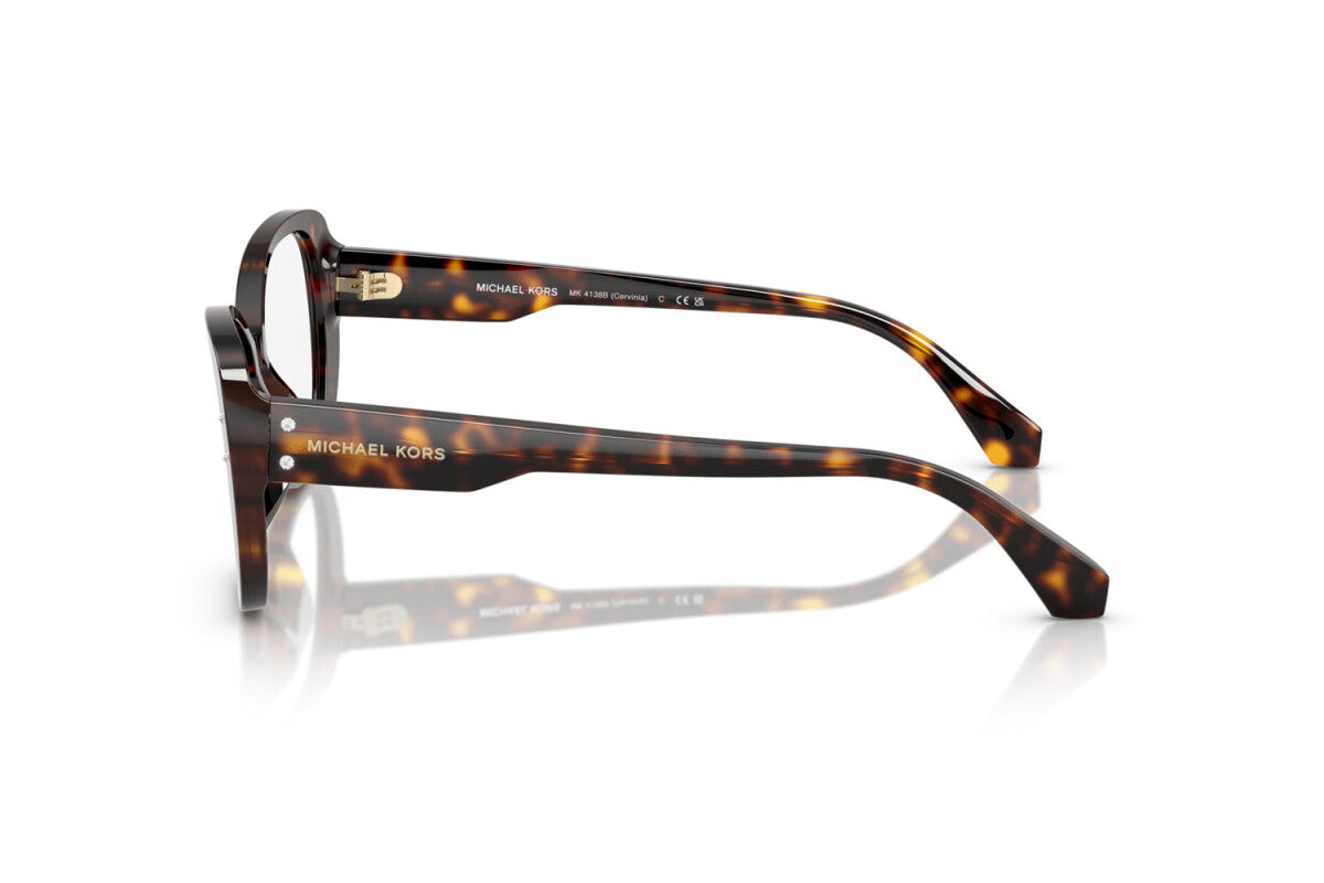 MICHAEL KORS CERVINIA - 3006 TARTARUGA SCURA | OCCHIALE DA VISTA DONNA - MK 4138B CALIBRO 54
