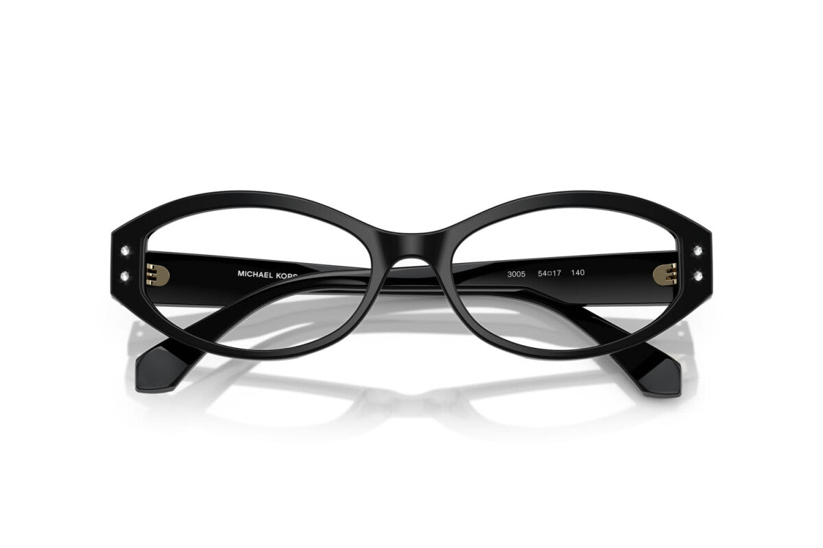 MICHAEL KORS CORVARA - 3005 NERO | OCCHIALE DA VISTA DONNA - MK 4139B CALIBRO 54