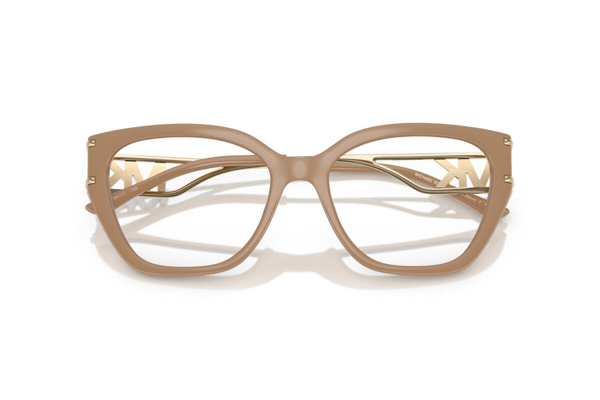 MICHAEL KORS BIERZO - 3555 CAMMELLO | OCCHIALE DA VISTA DONNA - MK 4140U CALIBRO 54