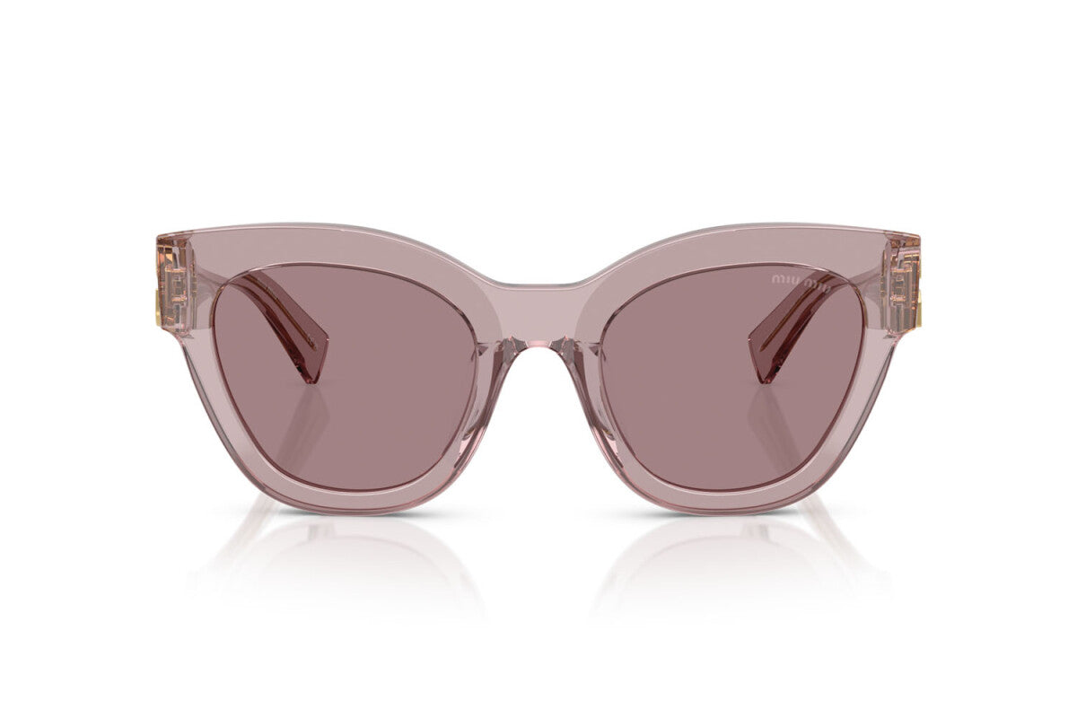 MIU MIU - 12W20I MALVA TRASPARENTE | OCCHIALE DA SOLE DONNA - MU 01YS CALIBRO 51