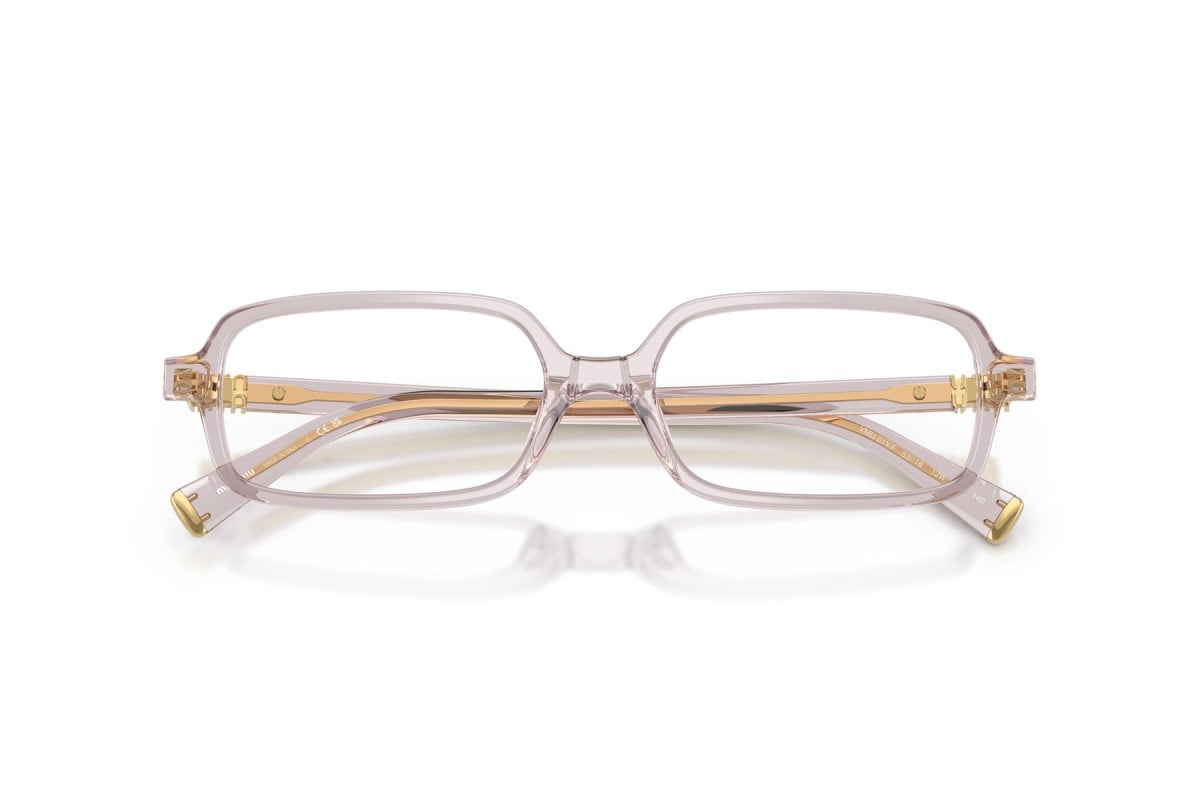 OCCHIALE DA VISTA DONNA | MIU MIU MU 01YV - 12W1O1 MALVA TRASPARENTE - CALIBRO 53