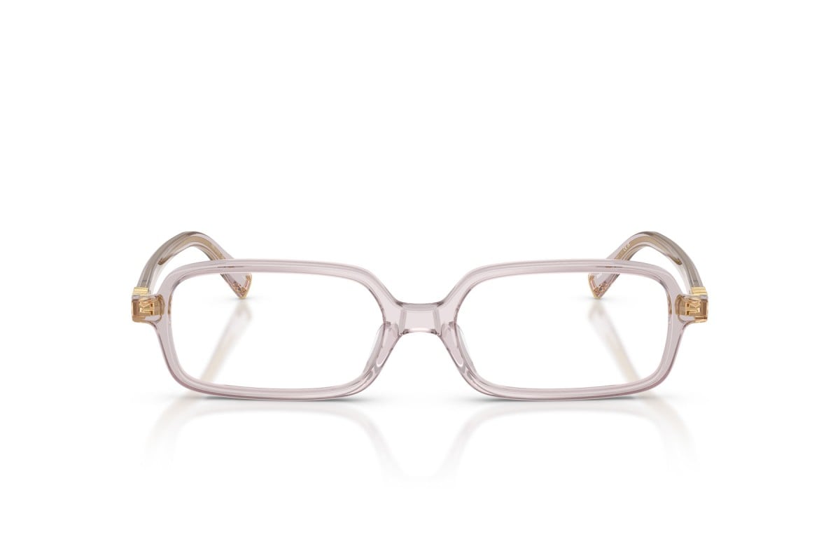 OCCHIALE DA VISTA DONNA | MIU MIU MU 01YV - 12W1O1 MALVA TRASPARENTE - CALIBRO 53