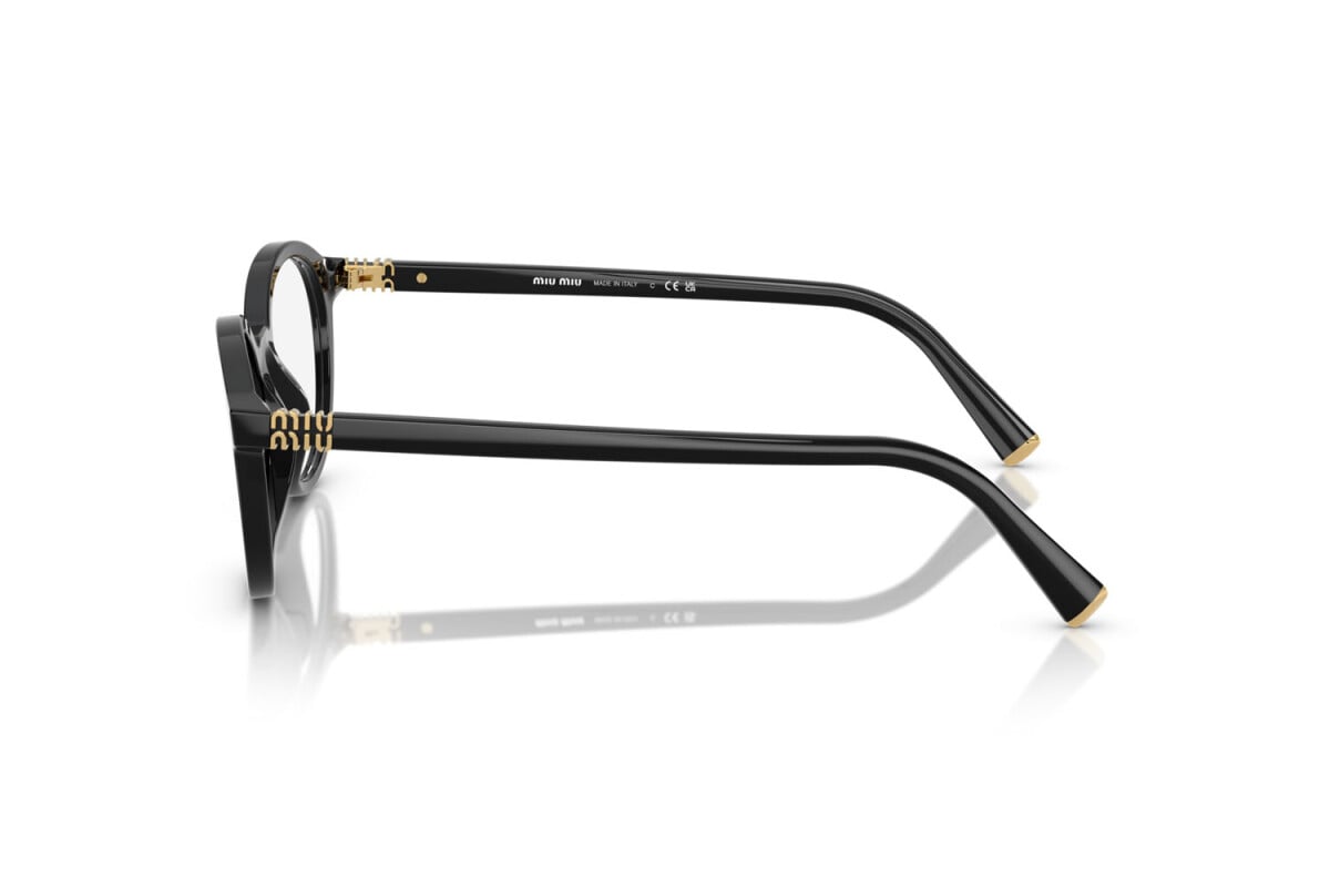 MIU MIU - 16K1O1 NERO | OCCHIALE DA VISTA DONNA - MU 02WV CALIBRO 48