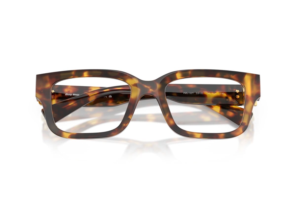 OCCHIALE DA VISTA DONNA | MIU MIU MU 02YV - 14L1O1 MIELE DELL'AVANA - CALIBRO 53