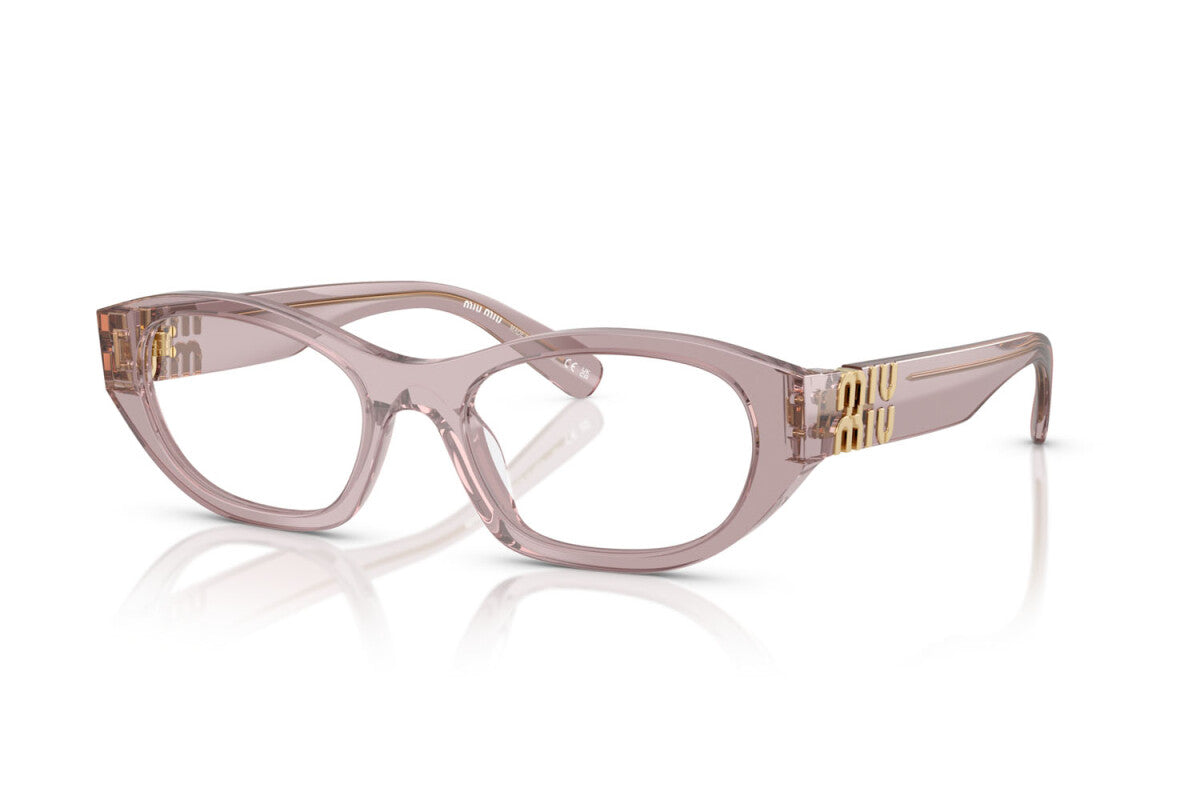 MIU MIU - 12W1O1 MALVA TRASPARENTE | OCCHIALE DA VISTA DONNA - MU 03WV CALIBRO 51