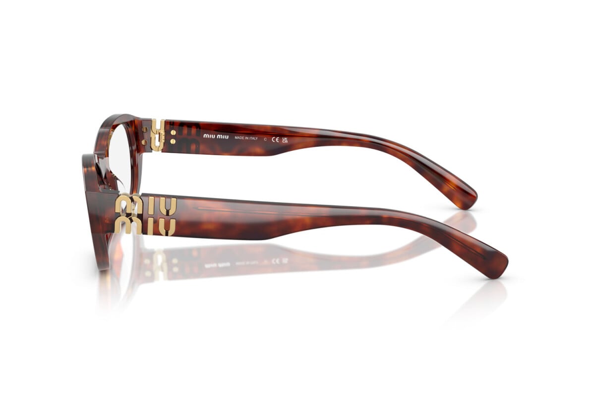 MIU MIU - 21C1O1 MOGANO AVANA | OCCHIALE DA VISTA DONNA - MU 03WV CALIBRO 51