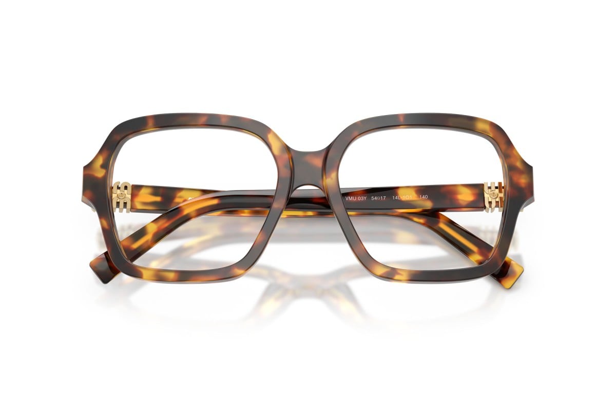OCCHIALE DA VISTA DONNA | MIU MIU MU 03YV - 14L1O1 MIELE DELL'AVANA - CALIBRO 54