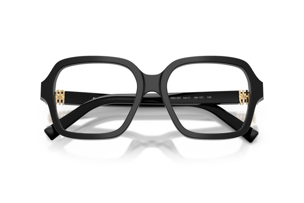 OCCHIALE DA VISTA DONNA | MIU MIU MU 03YV - 16K1O1 NERO - CALIBRO 54