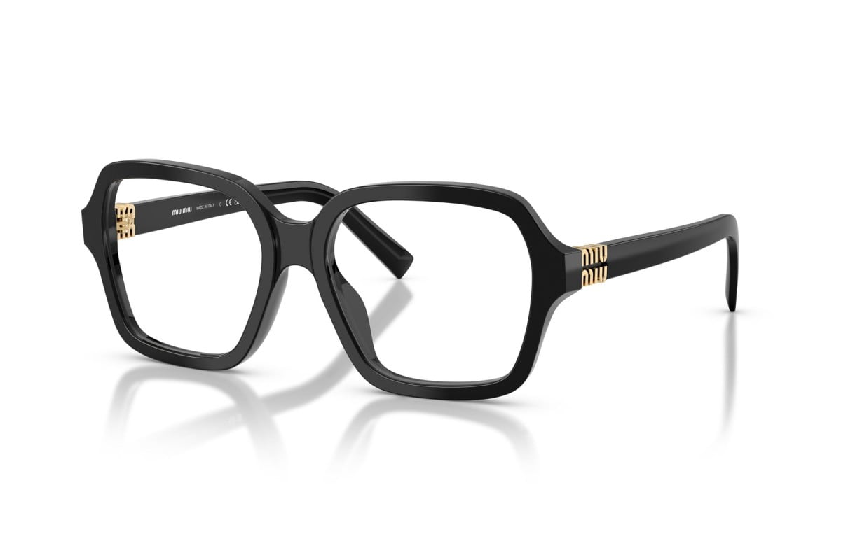 OCCHIALE DA VISTA DONNA | MIU MIU MU 03YV - 16K1O1 NERO - CALIBRO 54