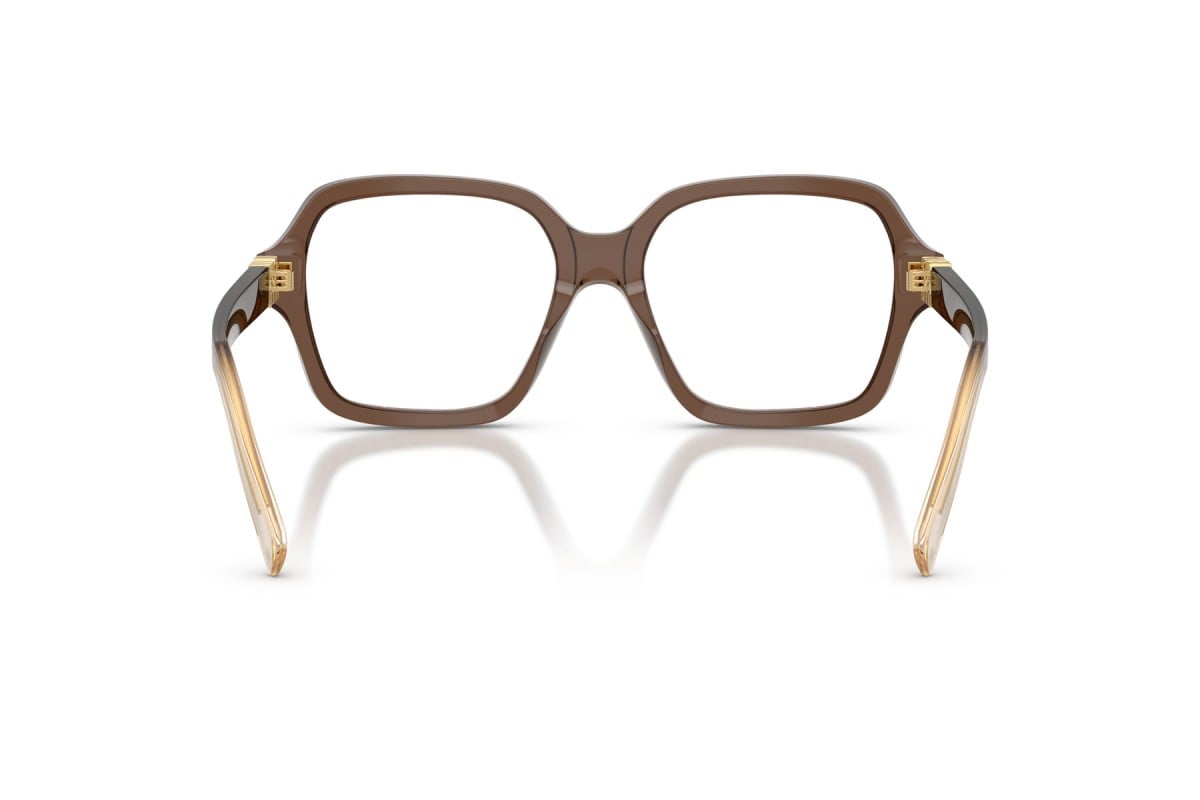 OCCHIALE DA VISTA DONNA | MIU MIU MU 03YV - 23H1O1 MARRONE TRASPARENTE - CALIBRO 54