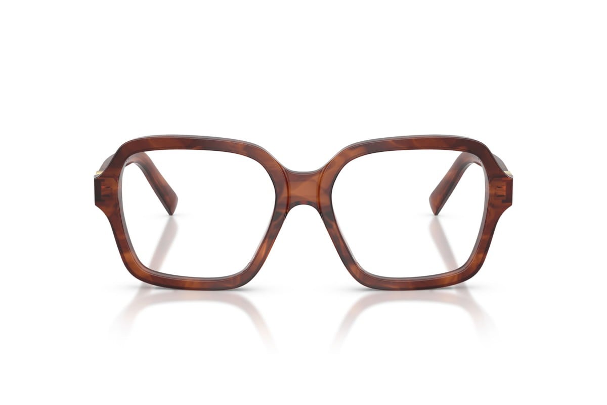 OCCHIALE DA VISTA DONNA | MIU MIU MU 03YV - 26E1O1 TABACCO STRIATO - CALIBRO 52