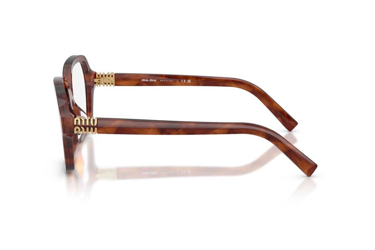 OCCHIALE DA VISTA DONNA | MIU MIU MU 03YV - 26E1O1 TABACCO STRIATO - CALIBRO 52