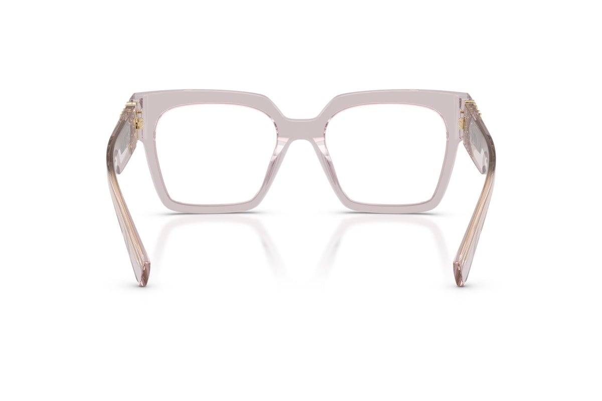 OCCHIALE DA VISTA DONNA | MIU MIU MU 04UV - 12W1O1 MALVA TRASPARENTE - CALIBRO 50