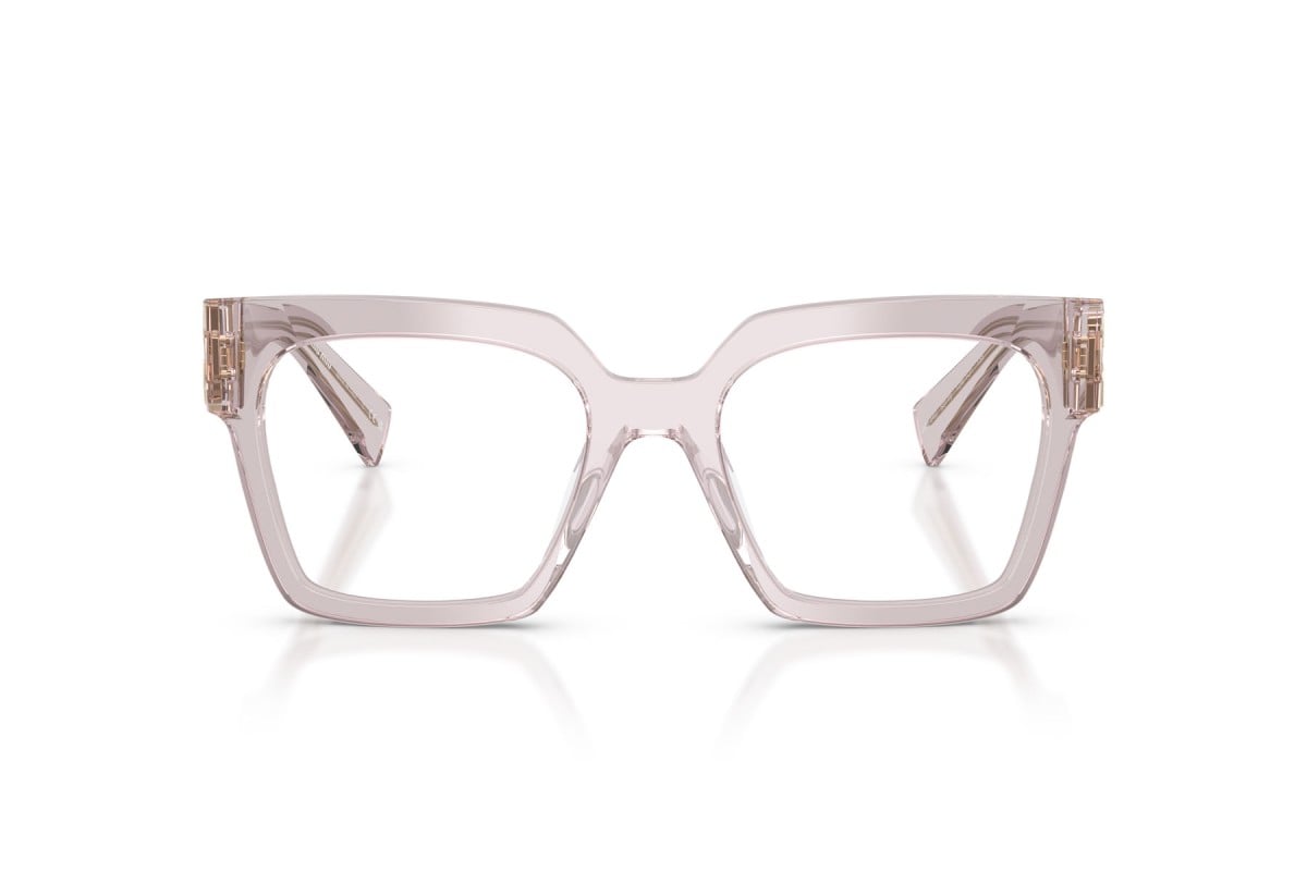 OCCHIALE DA VISTA DONNA | MIU MIU MU 04UV - 12W1O1 MALVA TRASPARENTE - CALIBRO 50