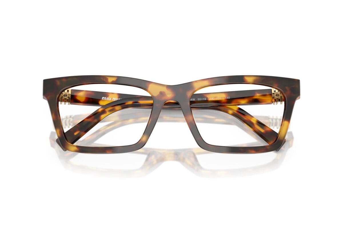 MIU MIU - 14L1O1 MIELE DELL'AVANA | OCCHIALE DA VISTA DONNA - MU 04WV CALIBRO 53