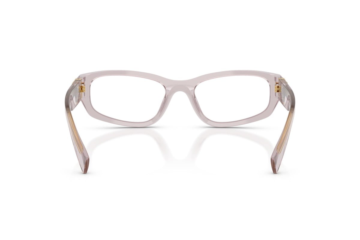 OCCHIALE DA VISTA DONNA | MIU MIU MU 04YV - 12W1O1 MALVA TRASPARENTE - CALIBRO 52