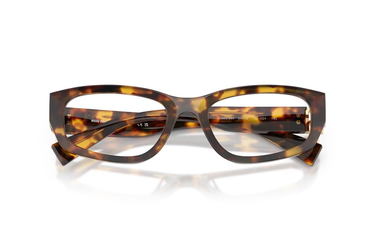 OCCHIALE DA VISTA DONNA | MIU MIU MU 04YV - 14L1O1 MIELE DELL'AVANA - CALIBRO 52