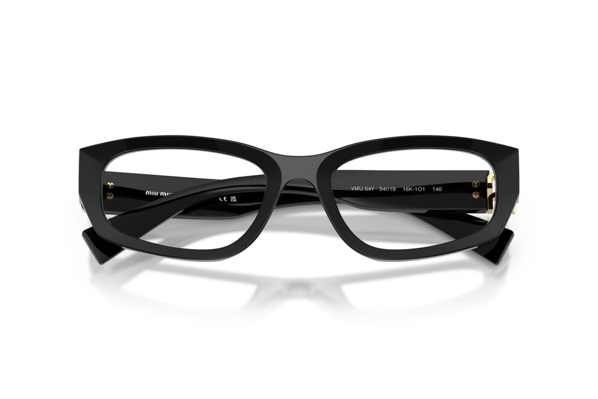 OCCHIALE DA VISTA DONNA | MIU MIU MU 04YV - 16K1O1 NERO - CALIBRO 52