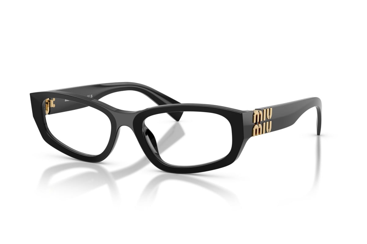 OCCHIALE DA VISTA DONNA | MIU MIU MU 04YV - 16K1O1 NERO - CALIBRO 52