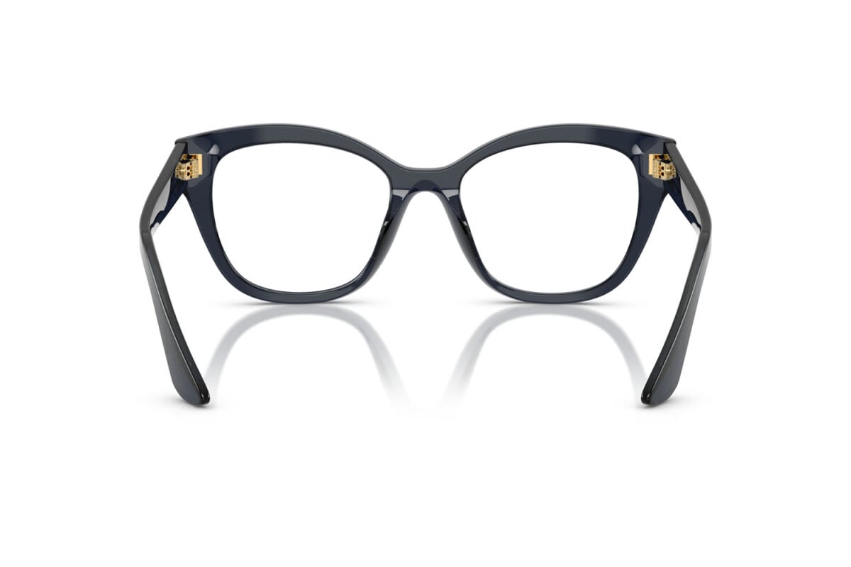 MIU MIU - 08Q1O1 BLU TRASPARENTE | OCCHIALE DA VISTA DONNA - MU 05XV CALIBRO 52