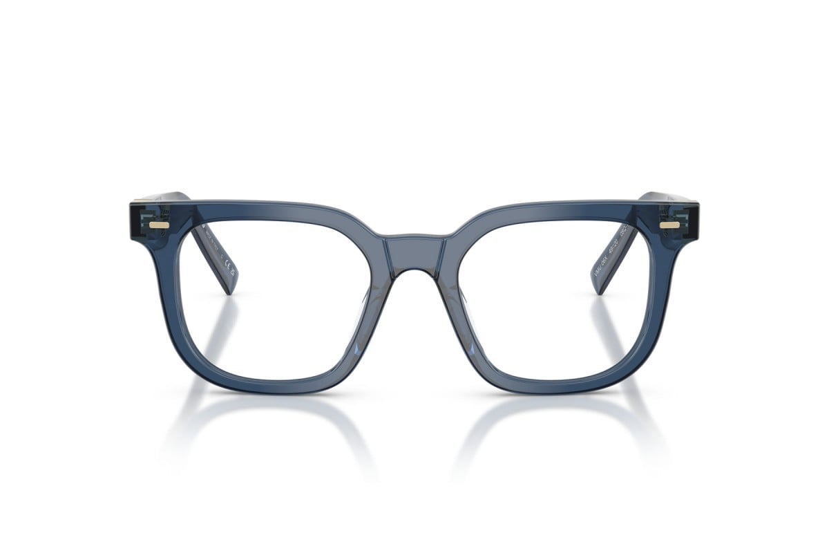 OCCHIALE DA VISTA DONNA | MIU MIU MU 06XV - 08Q1O1 BLU TRASPARENTE - CALIBRO 49