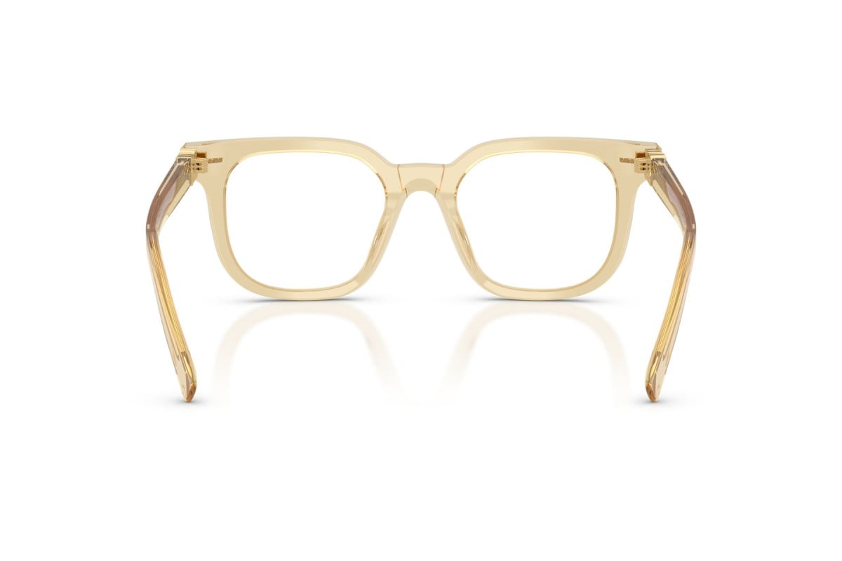 OCCHIALE DA VISTA DONNA | MIU MIU MU 06XV - 11T1O1 SABBIA TRASPARENTE - CALIBRO 49