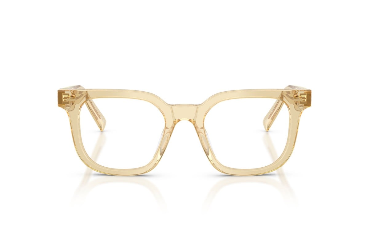 OCCHIALE DA VISTA DONNA | MIU MIU MU 06XV - 11T1O1 SABBIA TRASPARENTE - CALIBRO 49