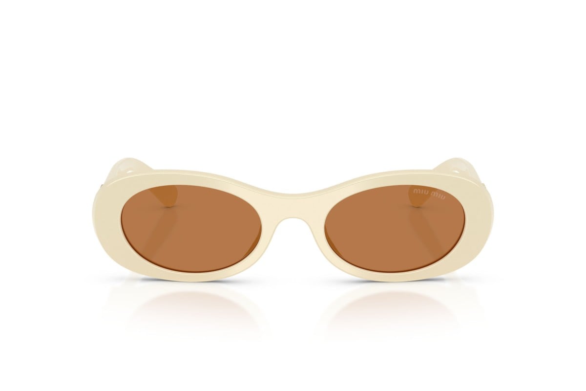 OCCHIALE DA SOLE DONNA | MIU MIU MU 06ZS - 21D90Q LATTE - CALIBRO 50